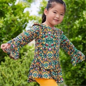 Matilda Jane Moments with You To the Aquarium Tunic Top Size 6